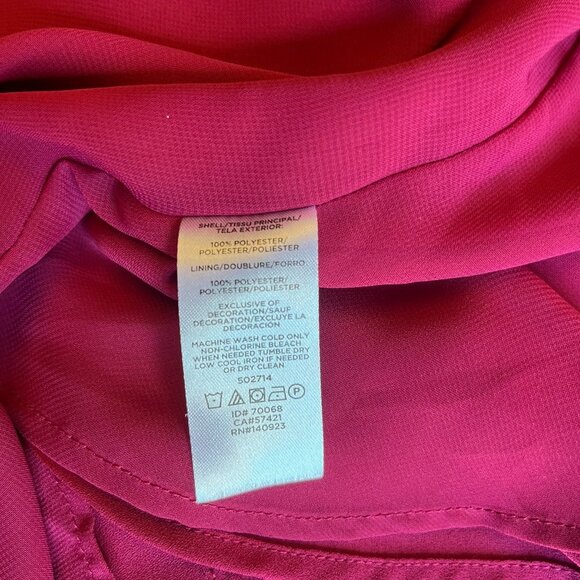 Loft V Neck Tank Top Maroon Burgundy Red Size XS. Excellent Used Condition. - Picture 5 of 5